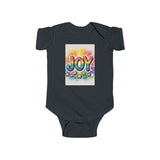 Joy Infant Bodysuit, Colorful Infant Wear, Onesie