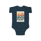 Joy Infant Bodysuit, Colorful Infant Wear, Onesie