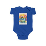 Joy Infant Bodysuit, Colorful Infant Wear, Onesie