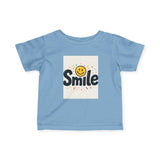 Smile Baby Tee, Baby T-Shirt, Cute Infant T-Shirt, Printify