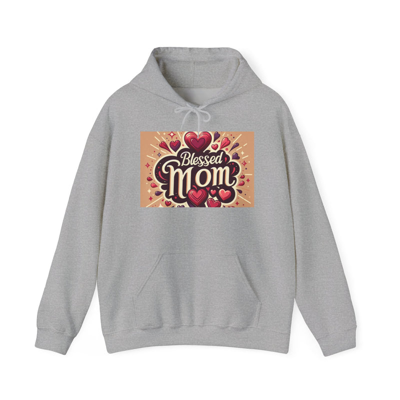 Blessed Mom Sweatshirt - Cozy Gift for Mothers, Casual Wear, Heartfelt Apparel