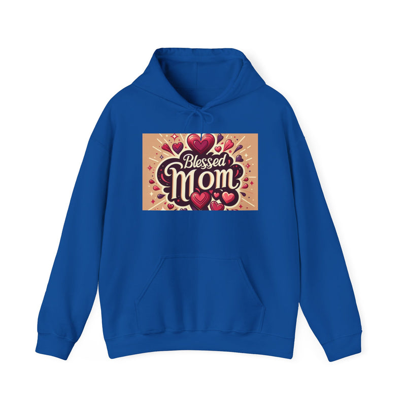 Blessed Mom Sweatshirt - Cozy Gift for Mothers, Casual Wear, Heartfelt Apparel