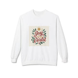 Joy to the World Christmas Sweatshirt Printify