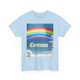 Covenant Rainbow Cotton Tee, Faith Shirt, Rainbow Shirt