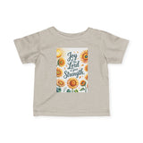 Joy of the Lord Infant Tee, Christian Baby Apparel
