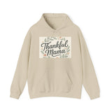 Thankful Mama Hooded Sweatshirt - Cozy Fall Apparel, Gift for Moms, Casual Wear Hoodie Printify