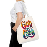 God is Good Tote, Christian Tote, Faith Statement Tote Printify