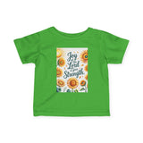 Joy of the Lord Infant Tee, Christian Baby Apparel
