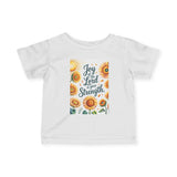 Joy of the Lord Infant Tee, Christian Baby Apparel