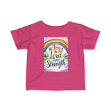 Joy of the Lord Infant Tee, Baby Clothing Printify