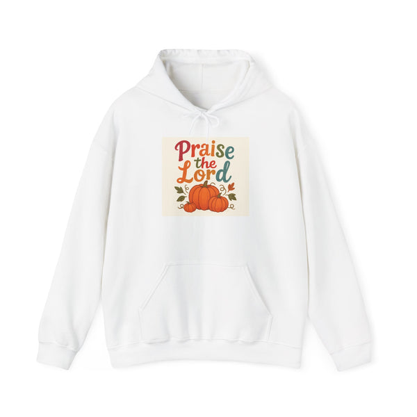 Praise the Lord Hoodie, Pumpkin  Design, Fall hoodie