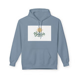 Believe Holiday Hoodie — Festive Christmas Fleece Hoodie Printify
