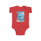 Rainbow Child of God Infant Bodysuit, Cute Baby Outfit, Christian Baby Wear
