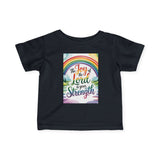 Joy of the Lord Infant Tee, Baby Clothing Printify