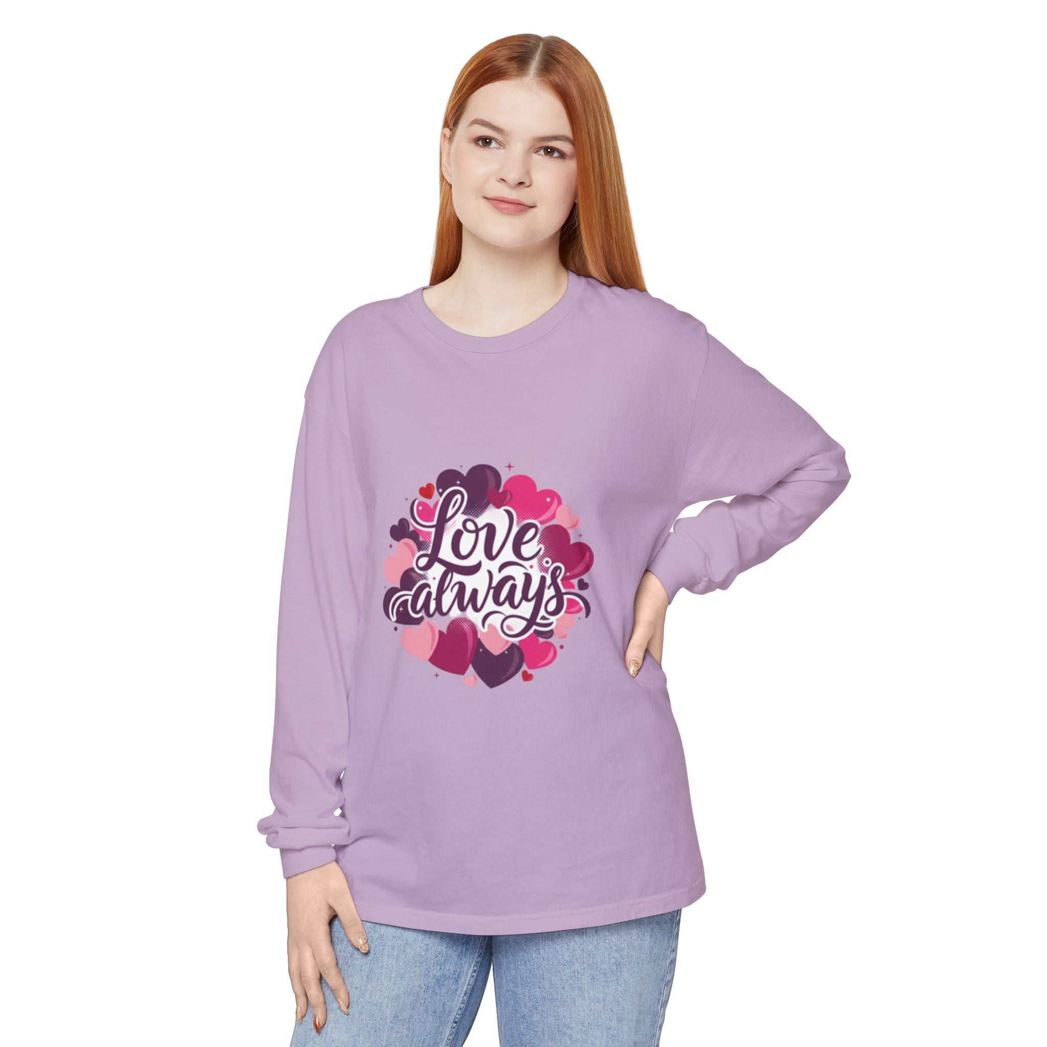 Love Always Heart Long Sleeve T-Shirt