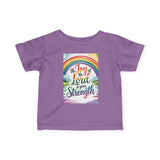 Joy of the Lord Infant Tee, Baby Clothing Printify