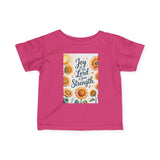 Joy of the Lord Infant Tee, Christian Baby Apparel